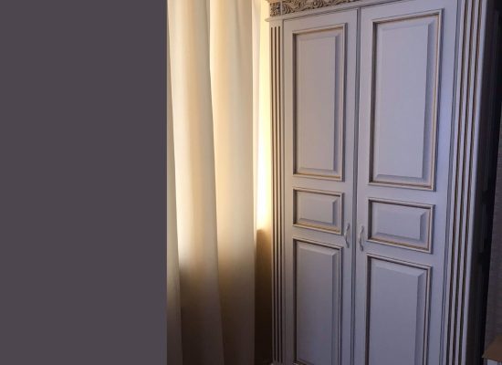 Шафа Авангард, 2 двері (покриття кольором)