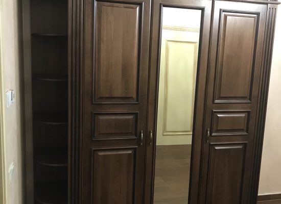 Шафа Авангард, 3 двері, з відкритим модулем (тонування)