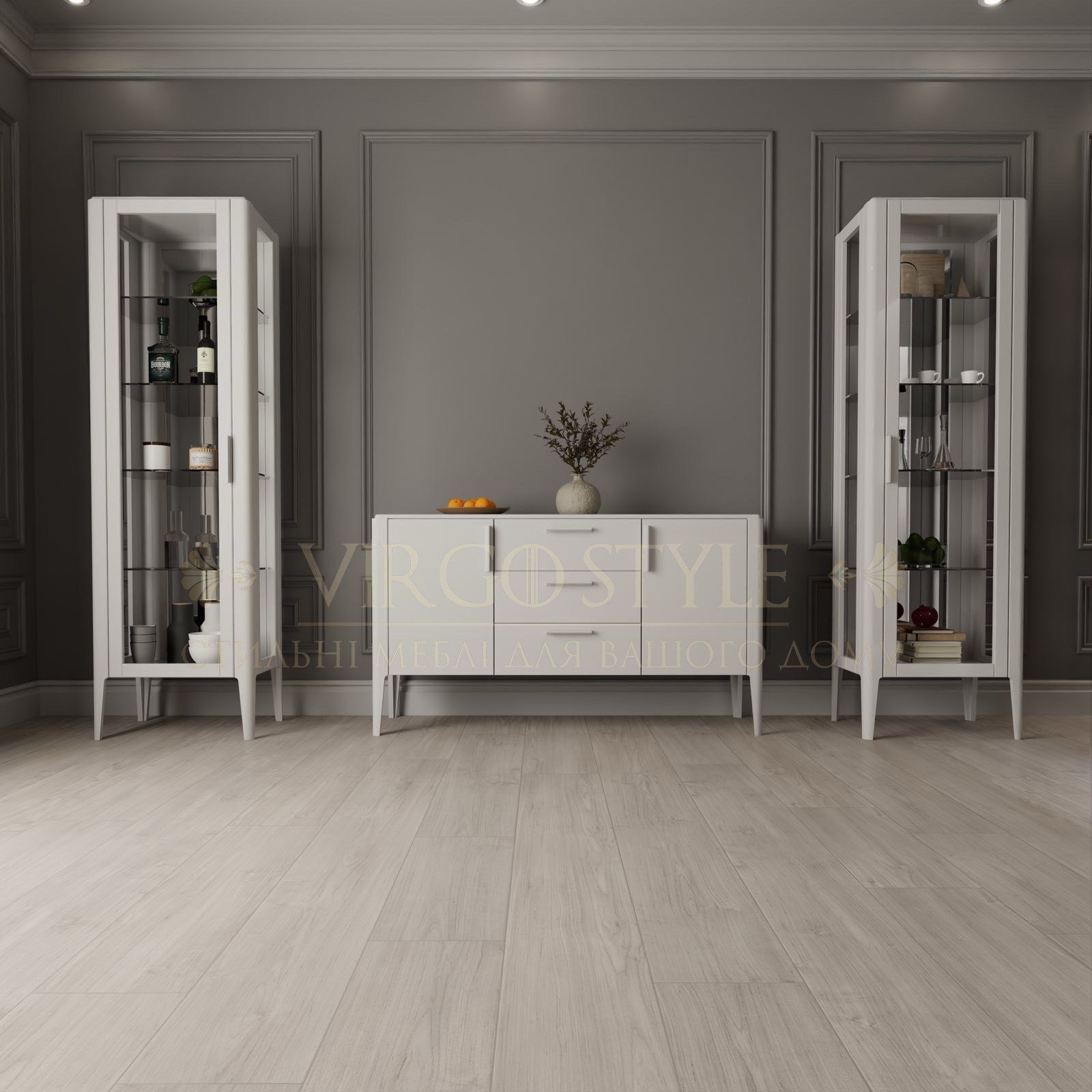 Вітальня Колорадо (покриття кольором) 1