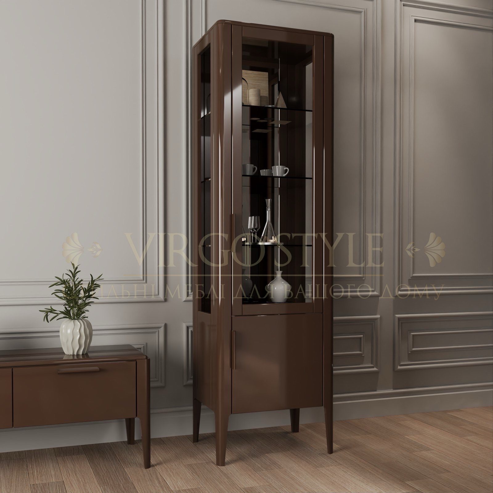 Вітрина Колорадо 1дв (тонування) 1