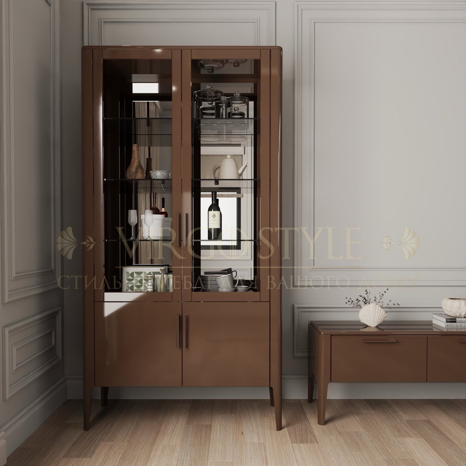 Вітрина Колорадо 2дв (тонування) 1