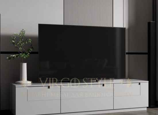 Комод ТВ Львів 3 шухляди (покриття кольором)