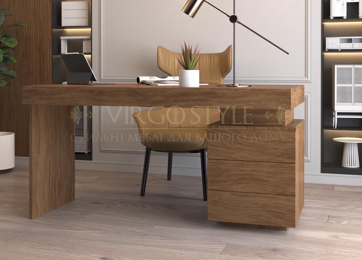 Сучасний письмовий стіл (тонування) 1